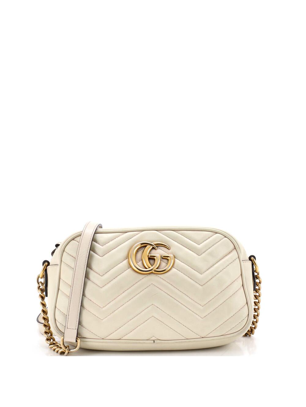 Gucci Gg Marmont Shoulder Bag Chevron #260683G61B